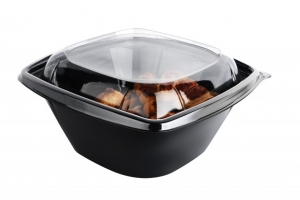 NEW!!! Salad Desert conused bowls with separate lids (1000 ml.)