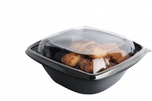 NEW!!! Salad Desert conused bowls with separate lids (750 ml.)